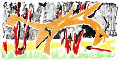 Compoziție by Marcel Janco, cromolitografie, sold Sep 2020