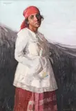 Petre Bulgăraş, Țigăncuşă cu broboadă roşie