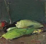 Nicolae Furduescu, Natură statică cu porumb și legume
