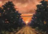 Mişu Teişanu, Pădure la asfințit