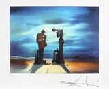 Reminescența arheologică a lui Millet by Salvador Dalí, cromolitografie, sold Sep 2020