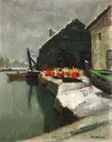 Paul Scorţescu, Port în Haarlem