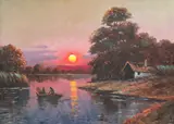 Dimitrie Florian, Apus peste lac