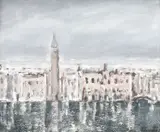 Dan Constantinescu, Veneția, ulei pe pânză