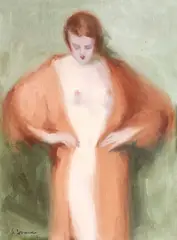 Tudor Lorman, Halatul roșu, 1935, ulei pe pânză