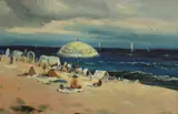 Pan Ioanid, Plajă la Mamaia