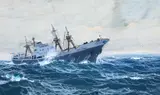 Dimitrie Știubei, Vapor pe mare