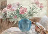 Ghelman Lazăr, Vas cu bujori