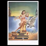 Leda atomica by Salvador Dalí, cromolitografie, sold Jul 2020