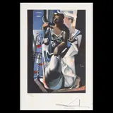 Venus și marinarul (Omagiu lui Salvat-Papasseit) by Salvador Dalí, cromolitografie, sold Jul 2020