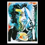 Autoportret by Pablo Picasso, cromolitografie, sold Jul 2020