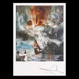Consiliul ecumenic by Salvador Dalí, cromolitografie, sold Jul 2020