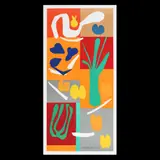 Plante by Henri Matisse, 1952, cromolitografie, sold Jul 2020
