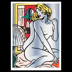 Nud by Roy Lichtenstein, cromolitografie, sold Jul 2020