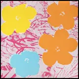 Andy Warhol, Flori, cromolitografie
