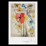 Flori by Salvador Dalí, cromolitografie, sold Jul 2020