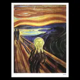 Edvard Munch, Strigătul, cromolitografie