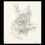 Hans Bellmer, Compoziție, acvaforte și gravură cu acul