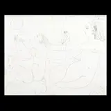 Baie turcească by Pablo Picasso, litografie, sold Jul 2020