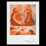 Discobole by Salvador Dalí, cromolitografie, sold Jul 2020