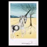 Inorog by Salvador Dalí, cromolitografie, sold Jul 2020