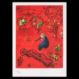 Vara, la prânz by Marc Chagall, cromolitografie, sold Jul 2020