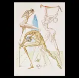 Purgatoriul, cântarea a XV-a by Salvador Dalí, cromolitografie, sold Jul 2020