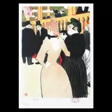 Henri Toulouse-Lautrec, Goulue și sora ei la Moulin Rouge