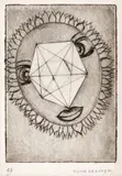 Victor Brauner, Frappe de l'Echo, acvaforte
