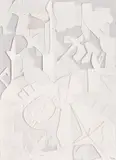 Marcel Janco, Blanc sur Blanc, embossaje
