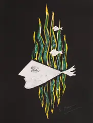 Hébé by Georges Braque, cromolitografie, sold Jun 2020