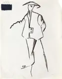Pierre Cardin, Schiță