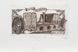 Vechiul București by Octavian Ioan Penda, 2007, acvaforte, neînrămată, sold Jun 2020