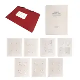 Victor Brauner, Codex d'un Visage, Le Point Cardinal, exemplarul 30/60, mapă cu 7 gravuri, semnate în creion, 1962, acvaforte și acvatintă
