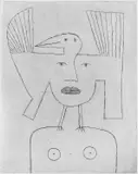 Victor Brauner, Tire a L'Arc II, acvaforte și gravură cu acul