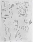Victor Brauner, Tire a L'Arc, acvaforte și gravură cu acul