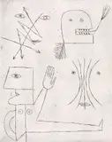 Victor Brauner, Tire a l'Arc, acvaforte și gravură cu acul