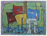 Marcel Janco, Paris, cromolitografie