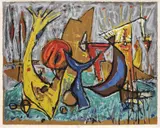 Marcel Janco, Sacre du Printemps, serigrafie