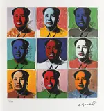 Andy Warhol, Mao, cromolitografie