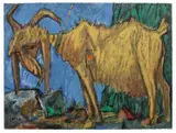 Marcel Janco, Capră, cromolitografie
