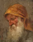 Alexandru Romano, Înțeleptul, ulei pe pânză