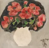 Maci by Constantin Piliuță, ulei pe pânză, sold Jun 2020