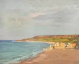 Kimon Loghi, Plajă la Nisa