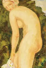 Nicolae Tonitza, Afizé, 1938, ulei pe carton