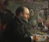 Nicolae Vermont, Astronomul (Bernard Vermont, fratele artistului)