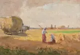 Nicolae Vermont, Strânsul fânului
