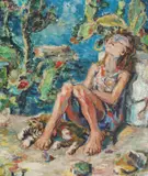 Ligia (Lucia) Macovei, Sub soarele Siciliei, 1961, ulei pe pânză