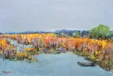 Ion Mirea, Amurg pe lacul Snagov