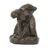 Ion Jalea, La sapă, bronz